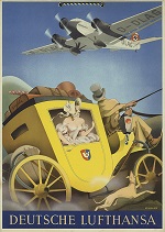 Plakat Deutsche Lufthansa