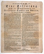 US-Unabhängigkeitserklärung